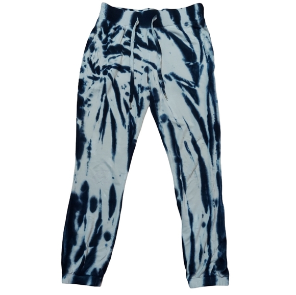 Young Fabulous And Broke Weekend Jogger Navy/Cream Tie Dye - Picture 12 of 14